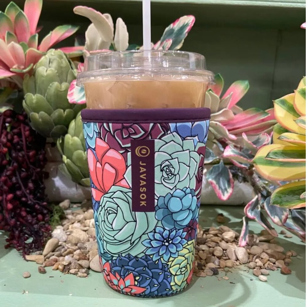 JavaSok - Succulents Venti Starbucks Cup Cupholder